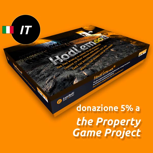 HODL'EMOON KIT (ITALIANO) the Property Game Project